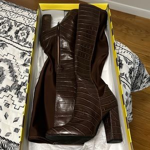 Sam Edelman Circus Brown knee high boots